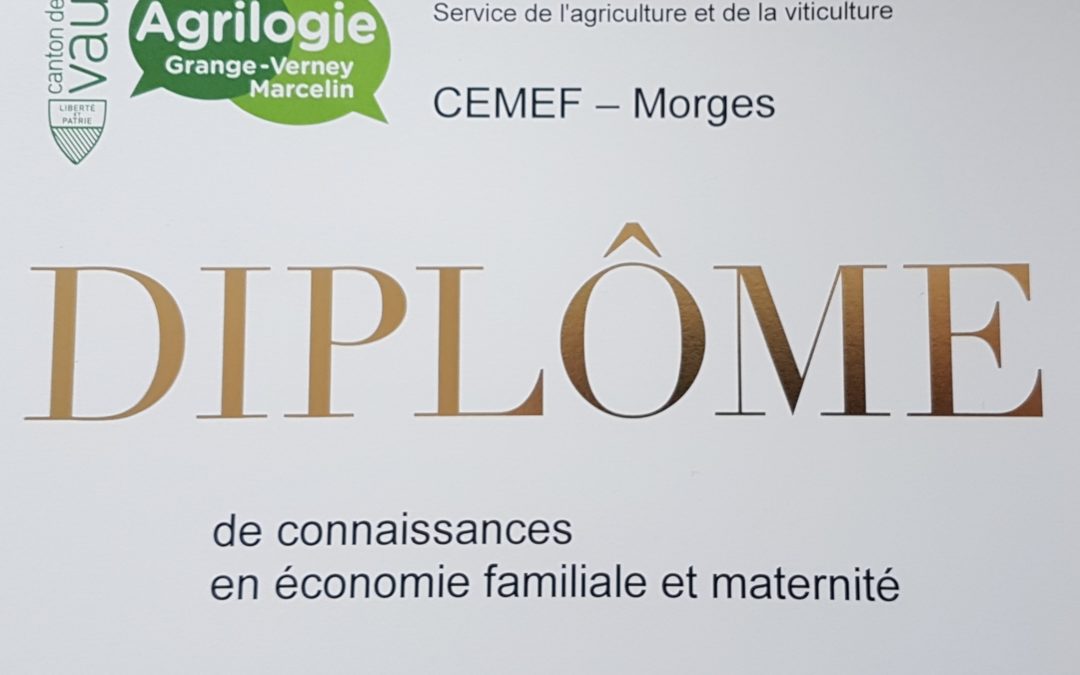 Nos diplômées 2018